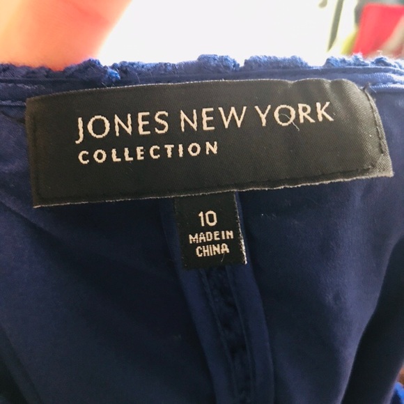 Jones New York Crocheted Cocktail Dress - Picture 6 of 7